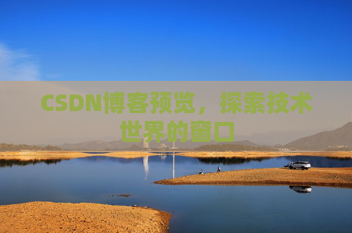 CSDN博客预览，探索技术世界的窗口